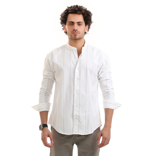 Oxford Shirt With a Tab Collar