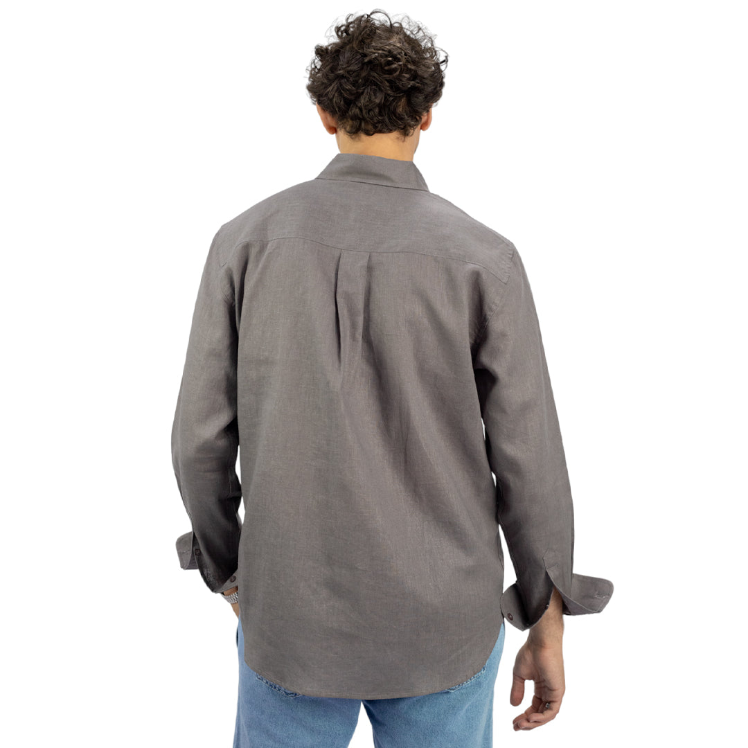 Regular Fit Linen Shirt