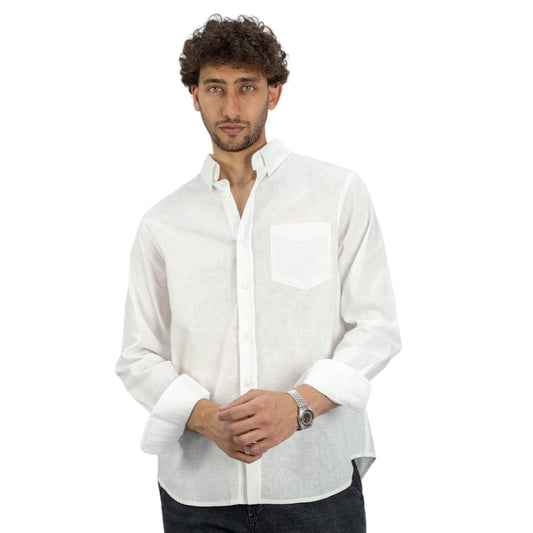 Regular Fit Linen Shirt