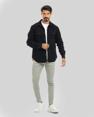 Denim Shirt With Two Pocket
