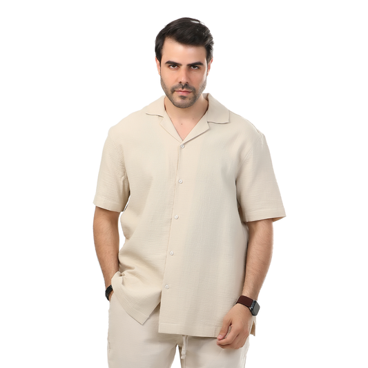 Regular Fit Linen Shirt