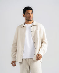 TEXTURED CHECK SHIRT