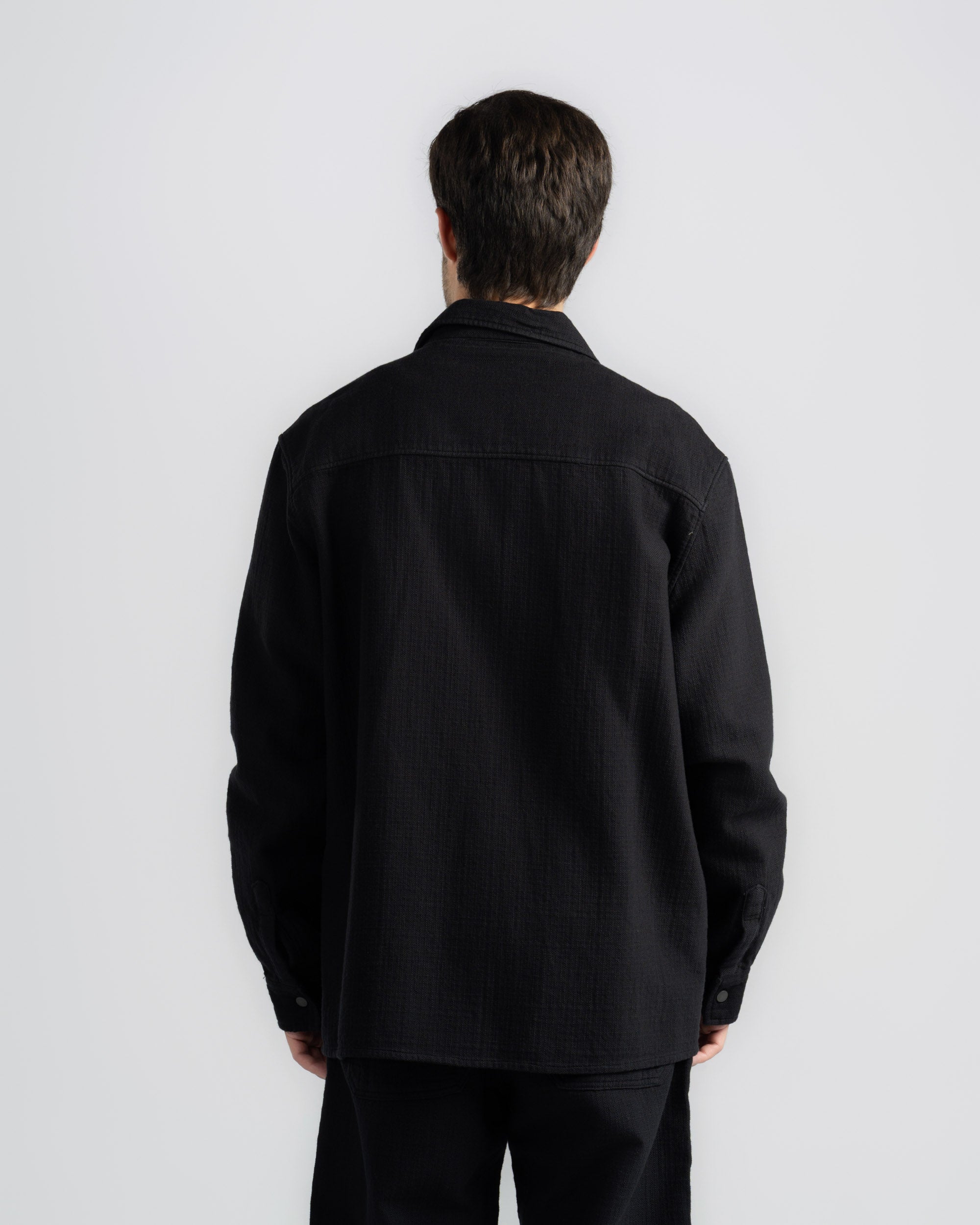 TEXTURED CHECK SHIRT