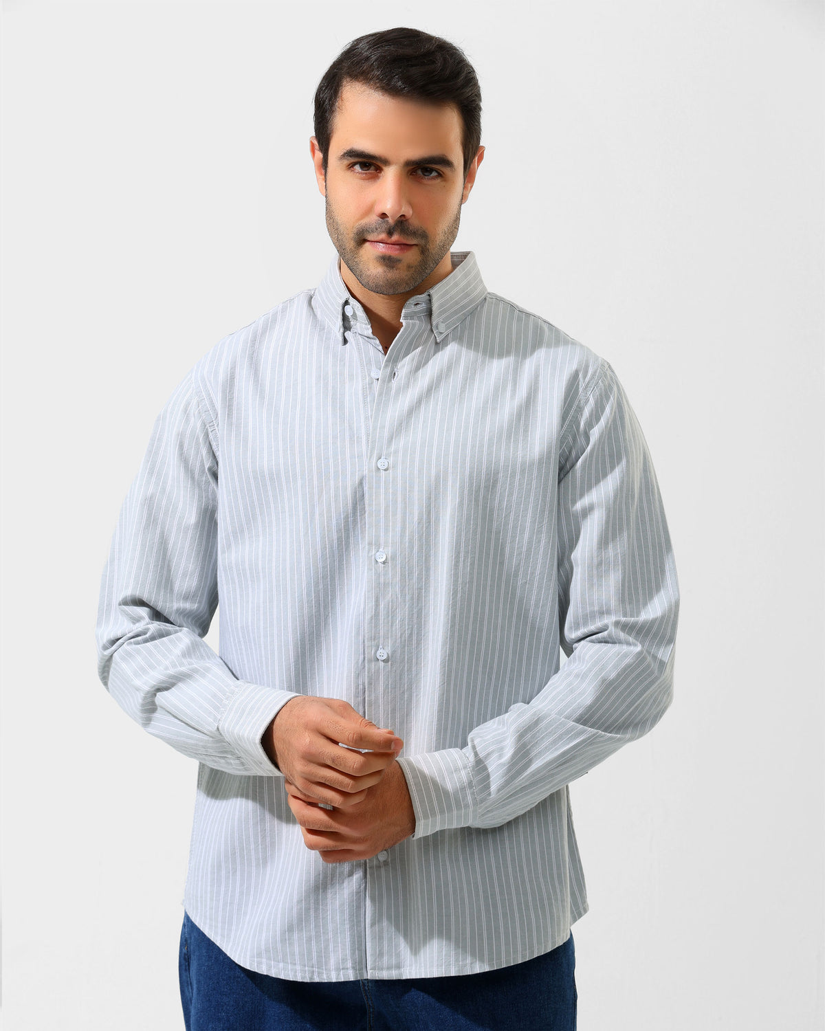 TEXTURED OXFORD SHIRT