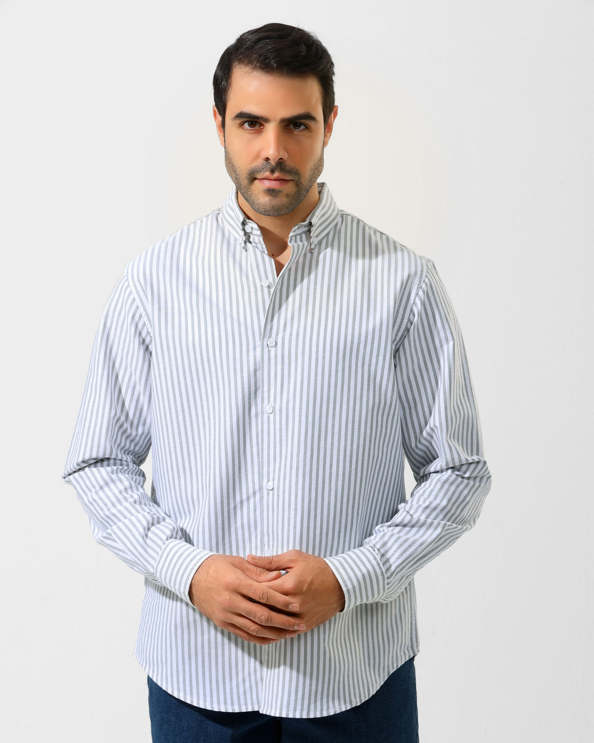 STRIPED OXFORD SHIRT