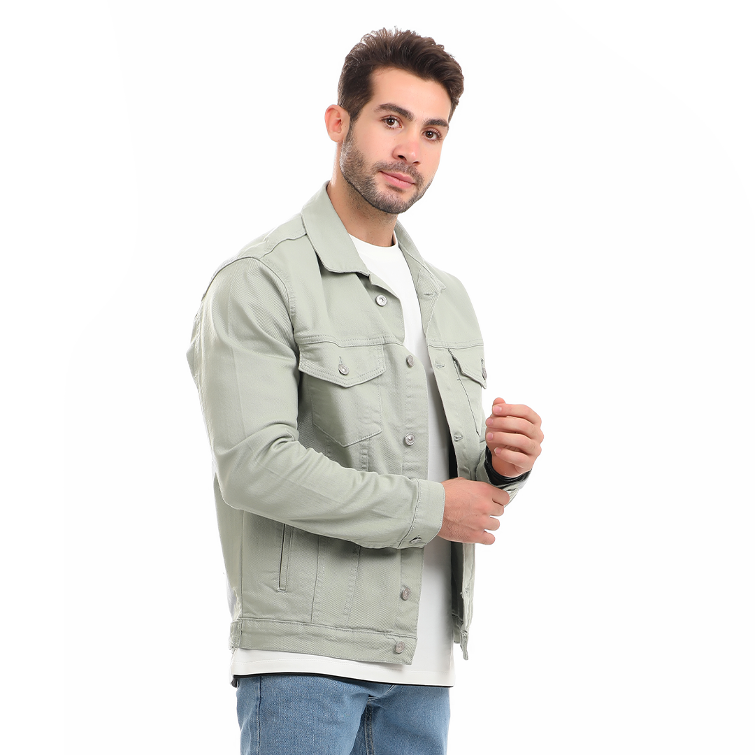 SLIM FIT DENIM JACKET