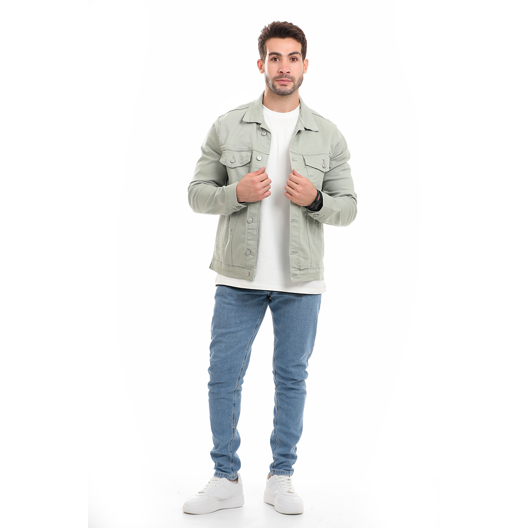 SLIM FIT DENIM JACKET