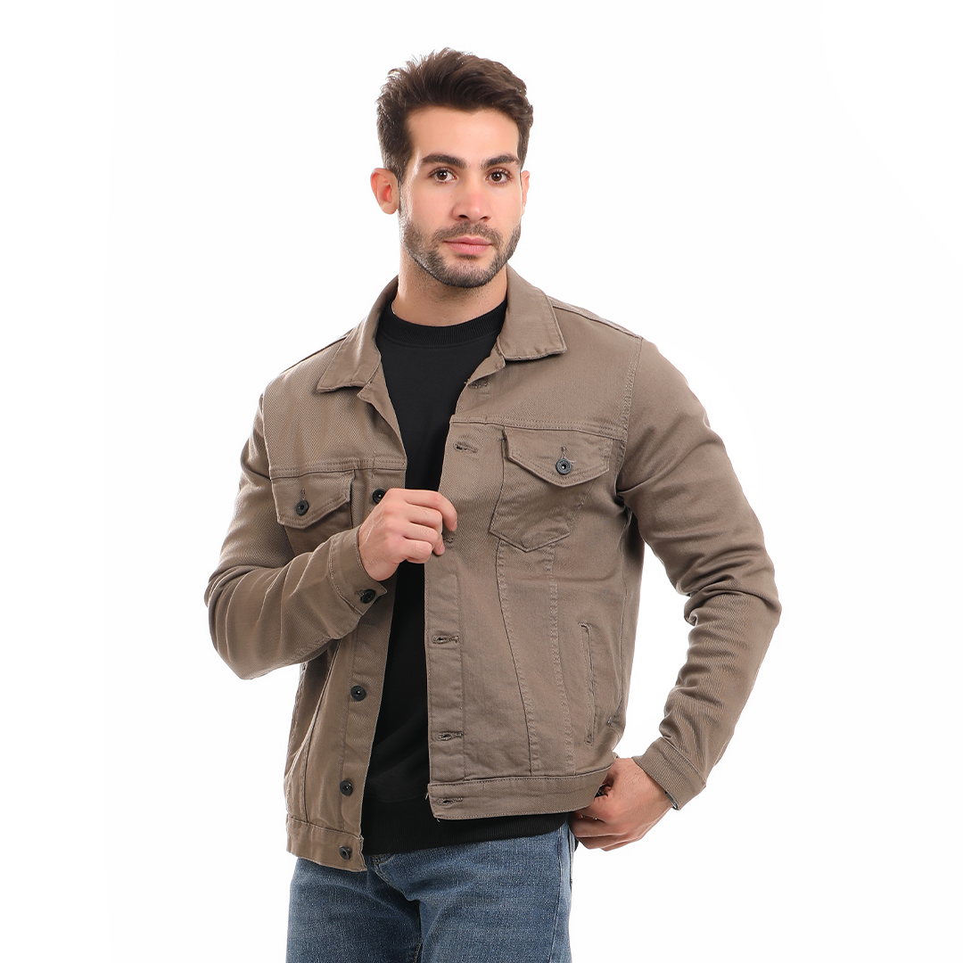 SLIM FIT DENIM JACKET