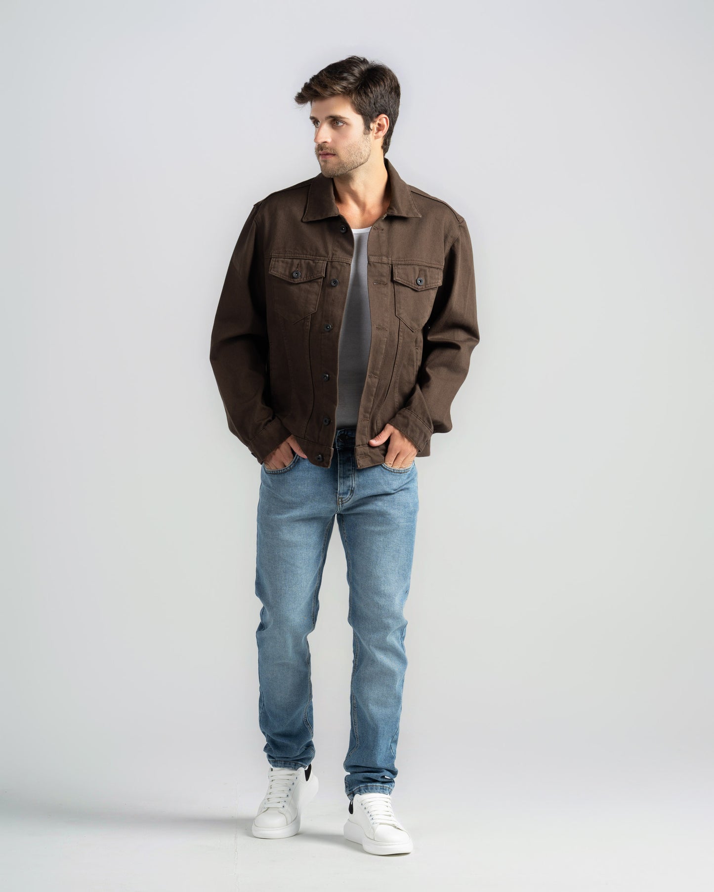 Coloured Denim Jacket