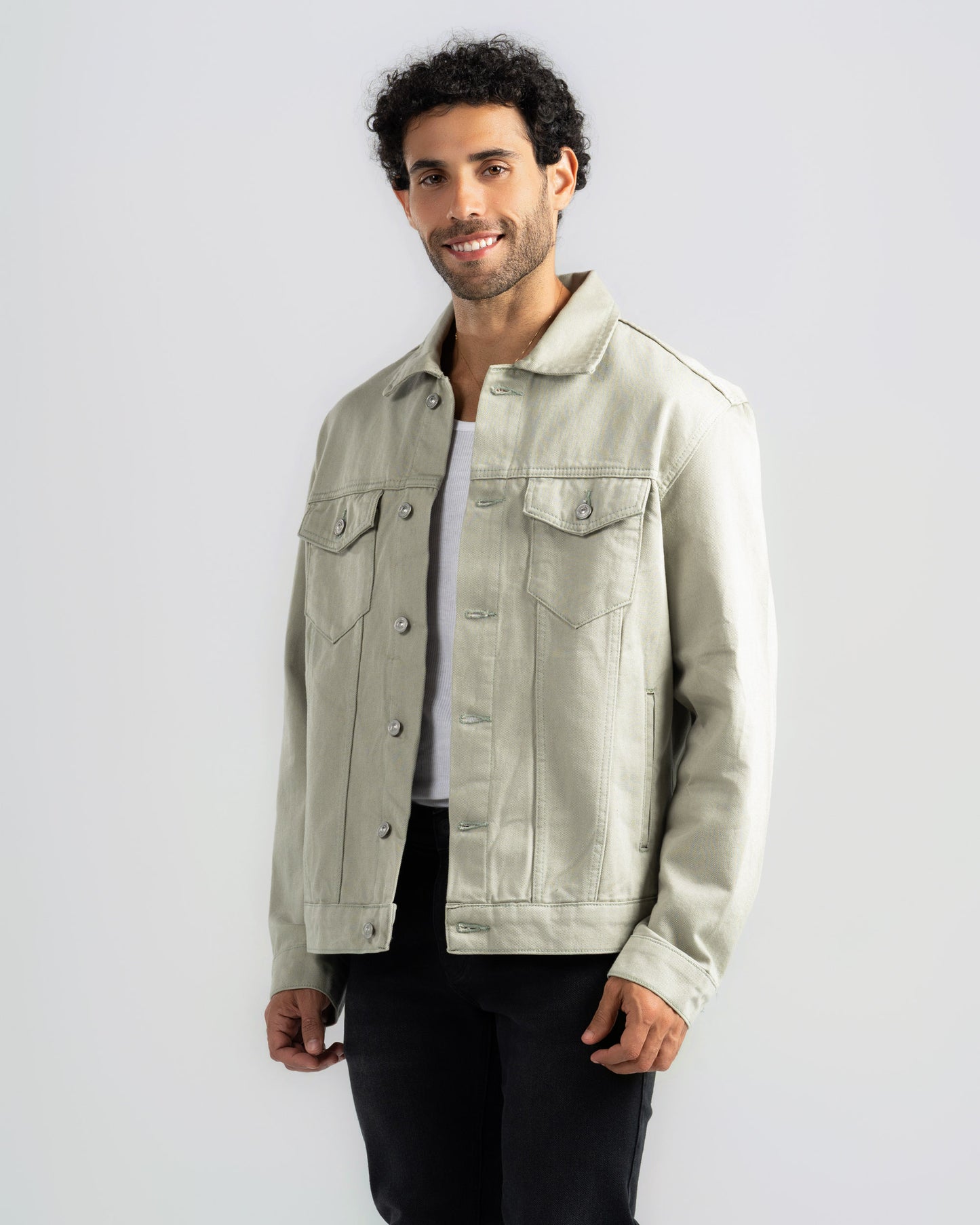 Coloured Denim Jacket