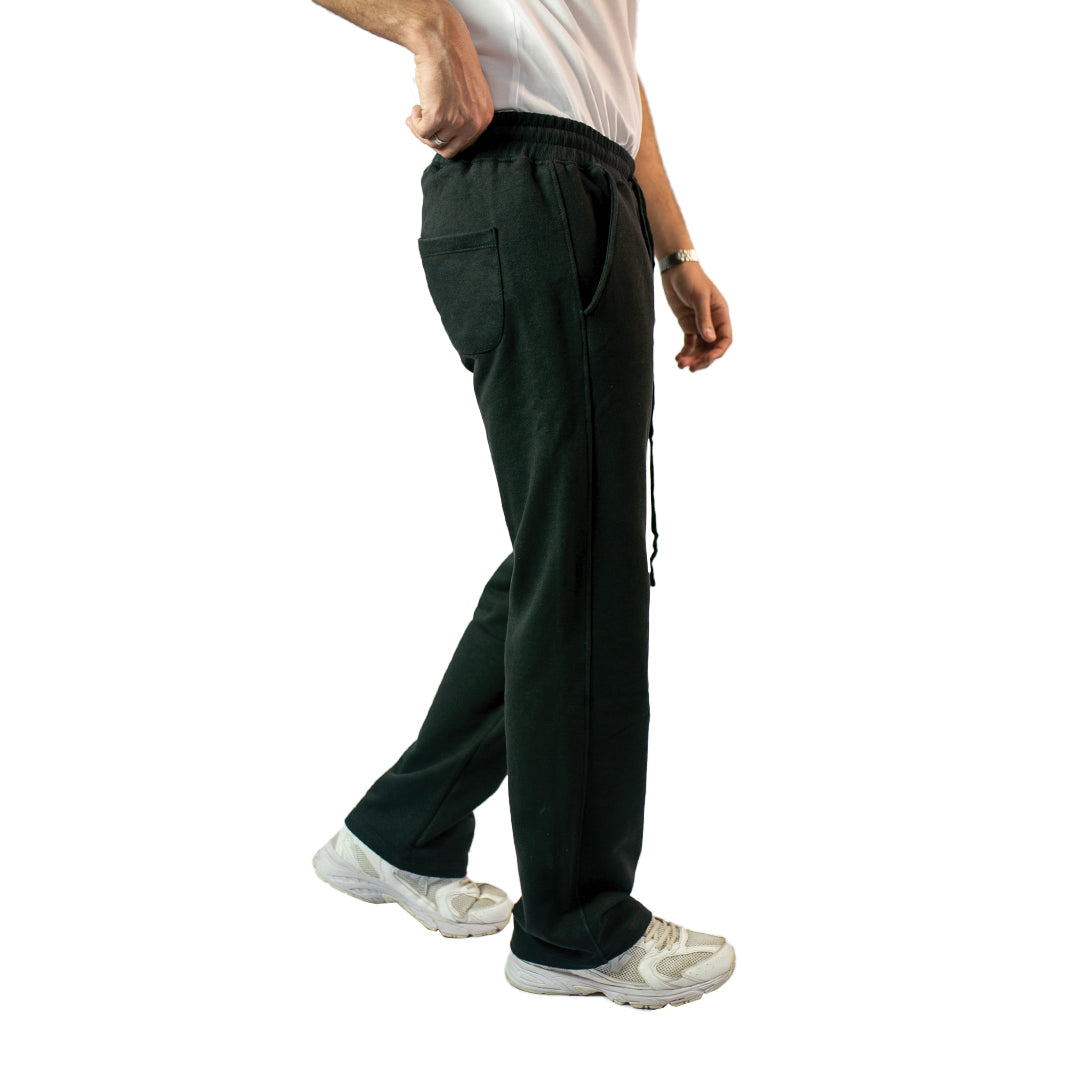 Wide-Leg Sweatpant