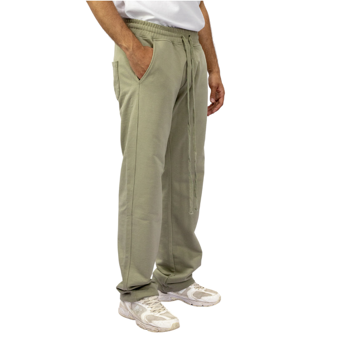 Wide-Leg Sweatpant