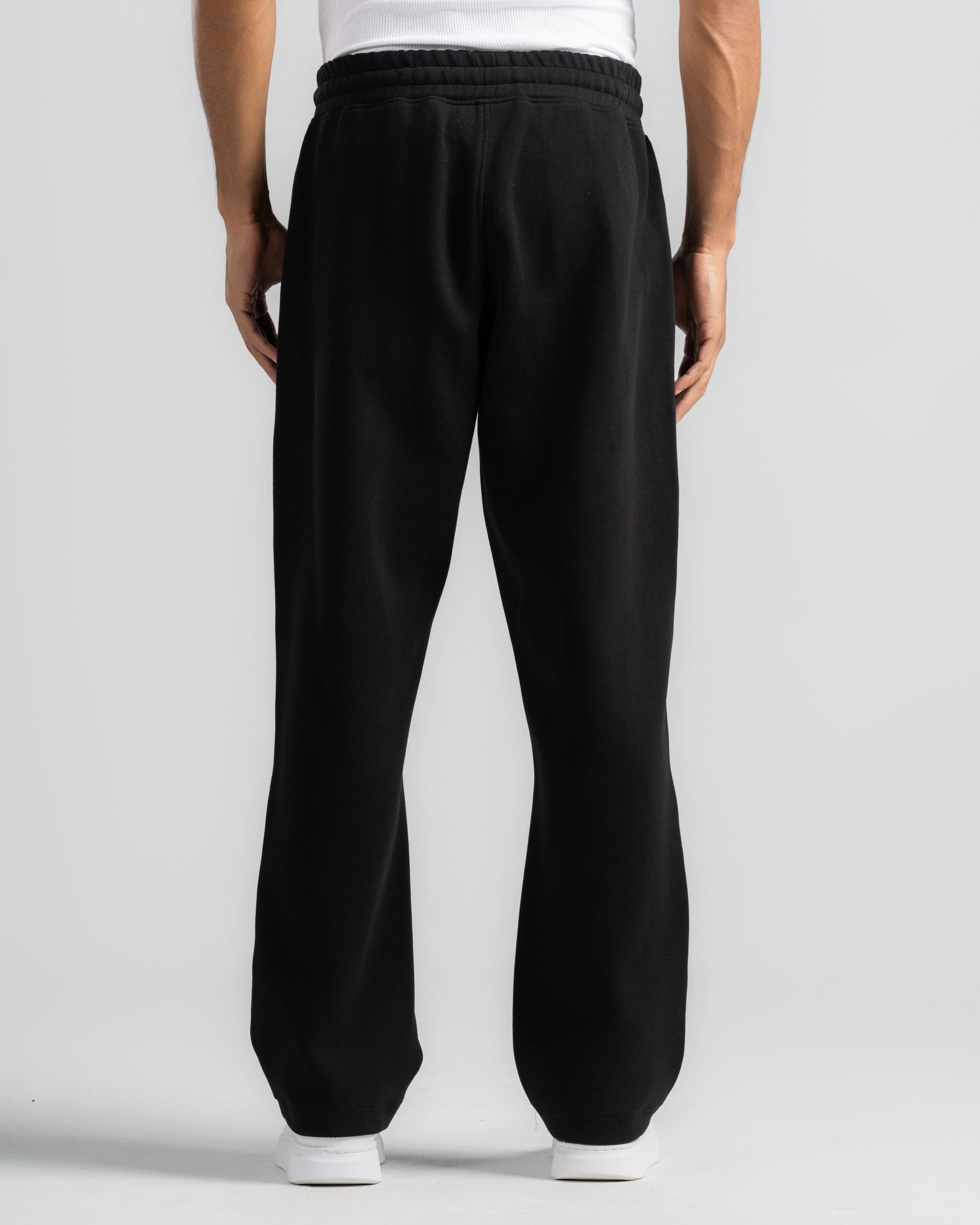 WIDE LEG JOGGER TROUSERS