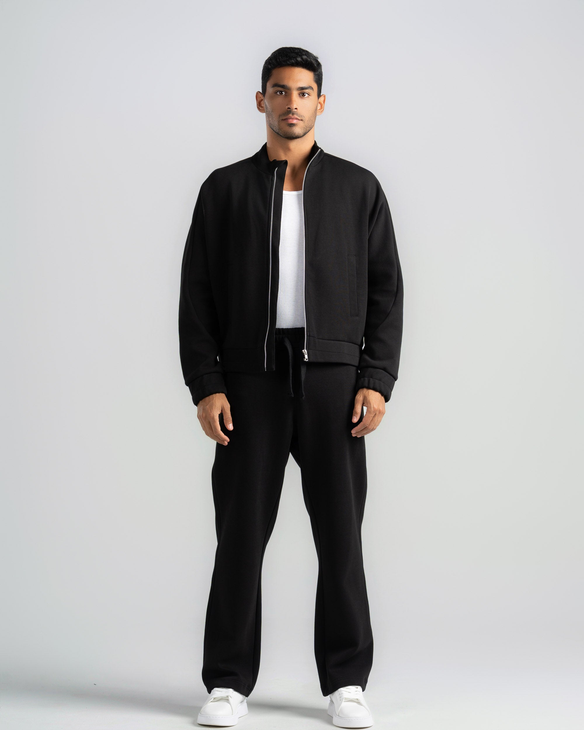 WIDE LEG JOGGER TROUSERS
