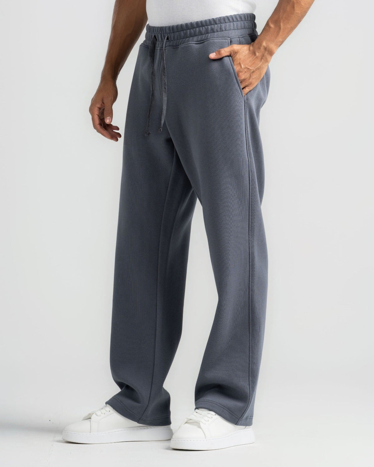 WIDE LEG JOGGER TROUSERS