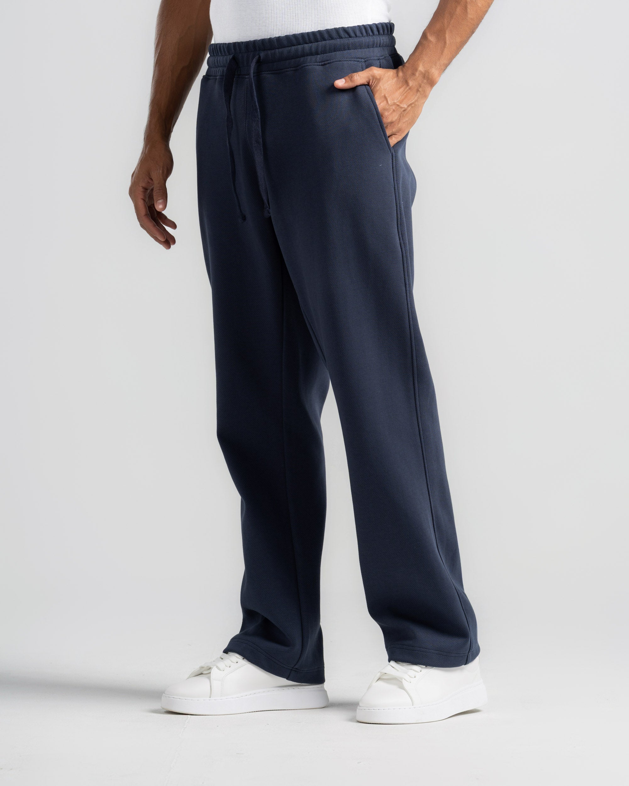WIDE LEG JOGGER TROUSERS
