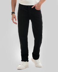 Straight Fit Gabardine Pants - 5 Pocket