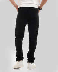 Straight Fit Gabardine Pants - 5 Pocket