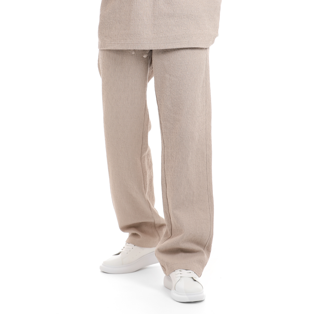 Solid Wool Pants