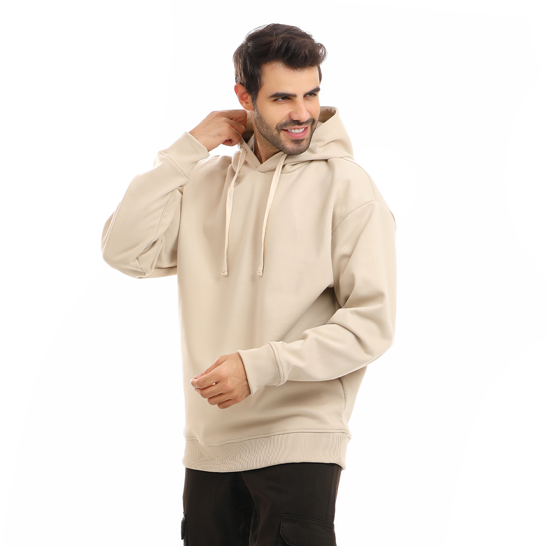 Oversized Hoodie with Hood and Pocket