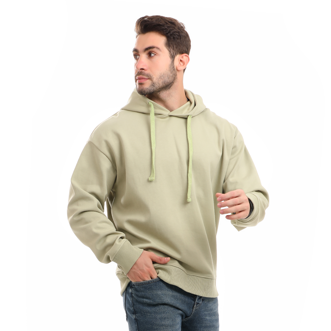 Oversized Hoodie with Hood and Pocket