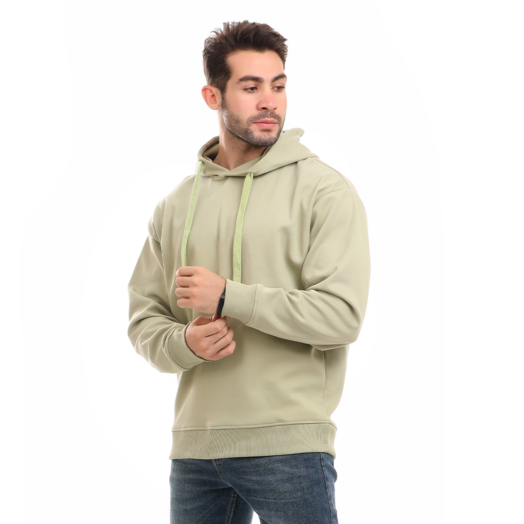 Oversized Hoodie with Hood and Pocket