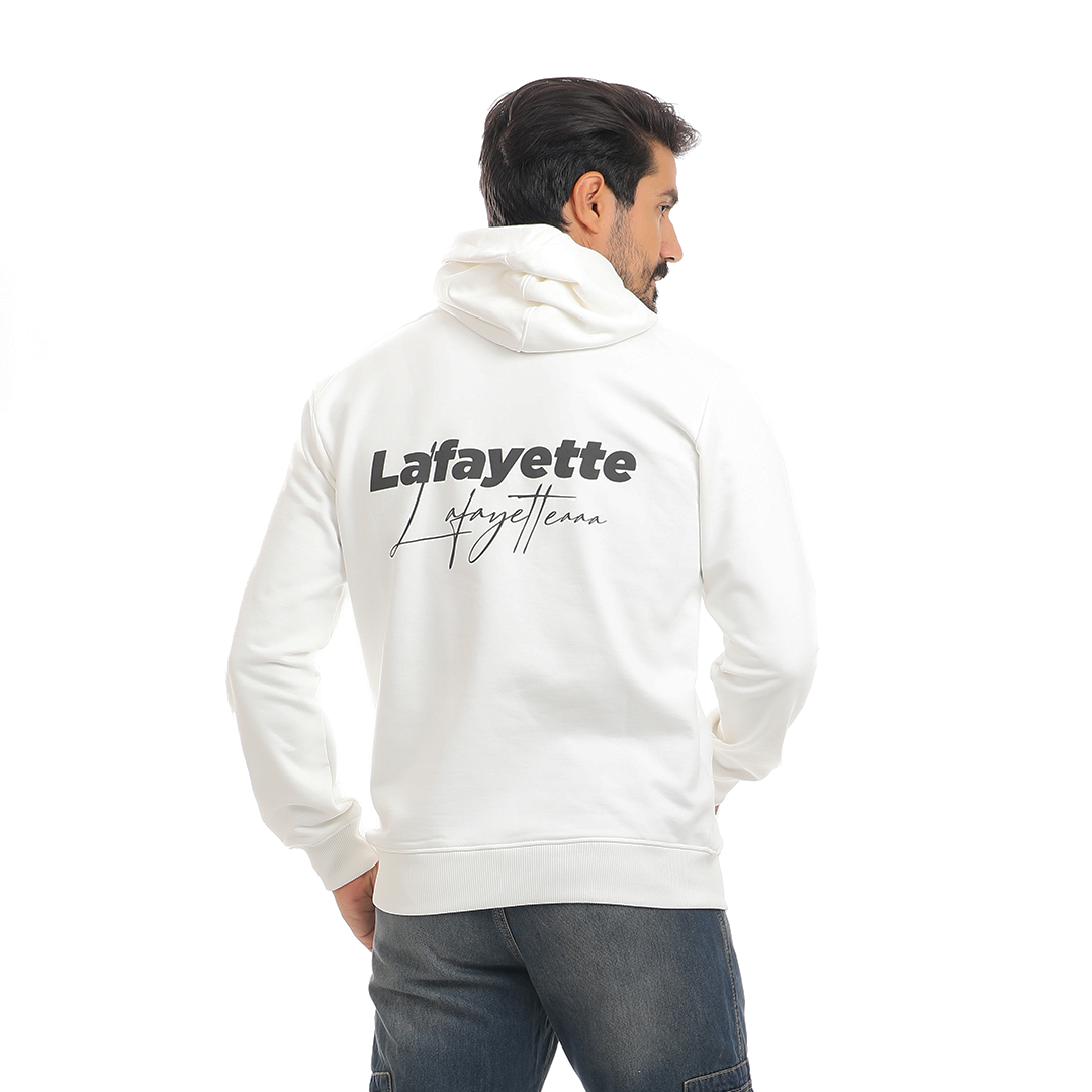 Hoodie with Hood, Printed Front and Back and Sleeves