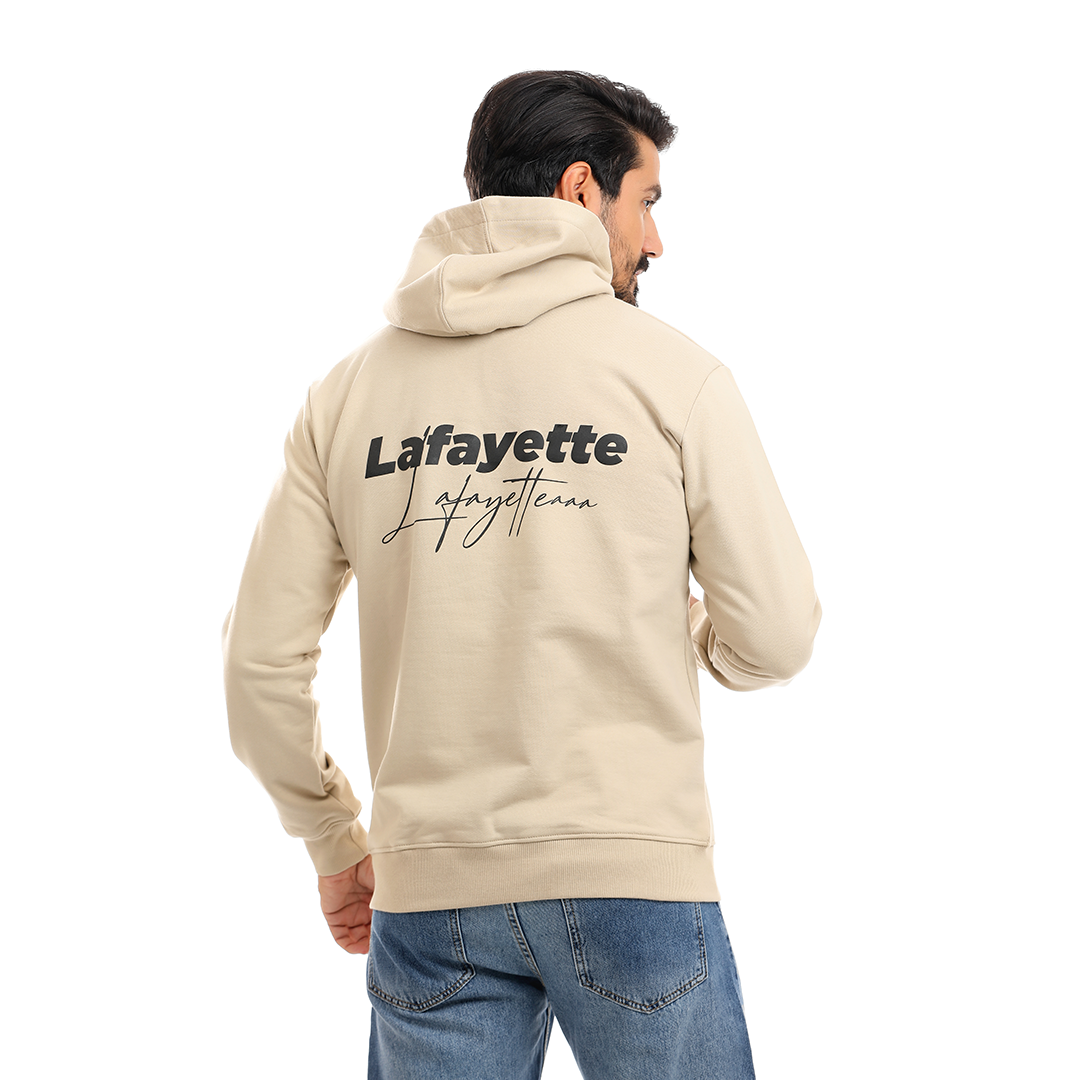 Hoodie with Hood, Printed Front and Back and Sleeves