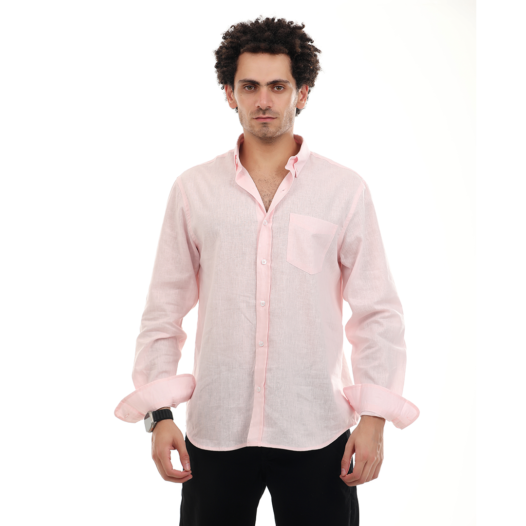 Regular Fit Linen Shirt