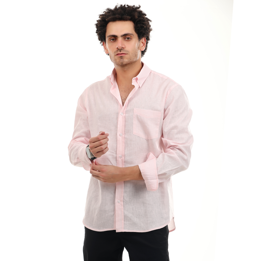 Regular Fit Linen Shirt