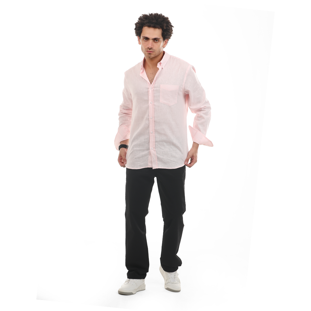 Regular Fit Linen Shirt