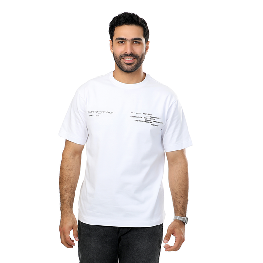 تيشرت مطبوع بقصه مريحه