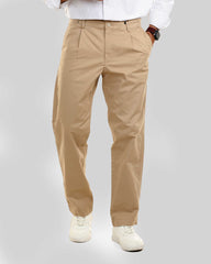 Classic Straight-Leg Chino Trousers