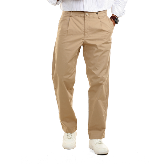 Classic Straight-Leg Chino Trousers