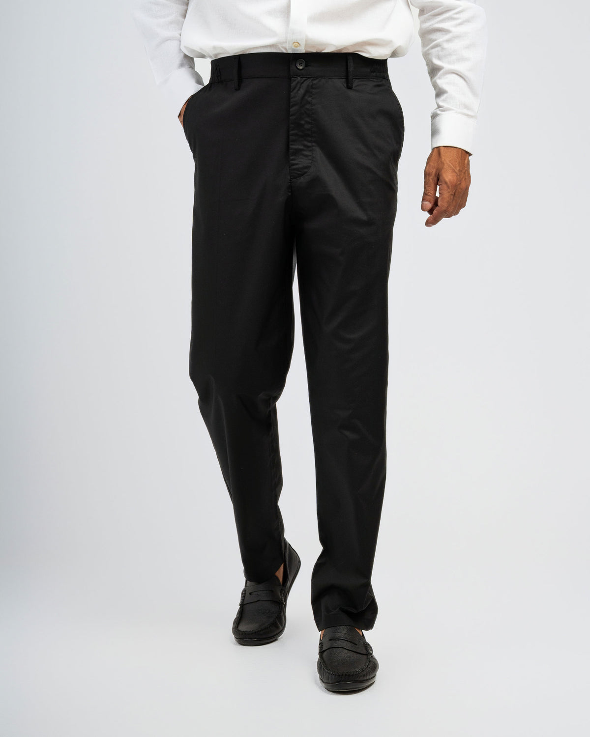 Tailored fit trousers