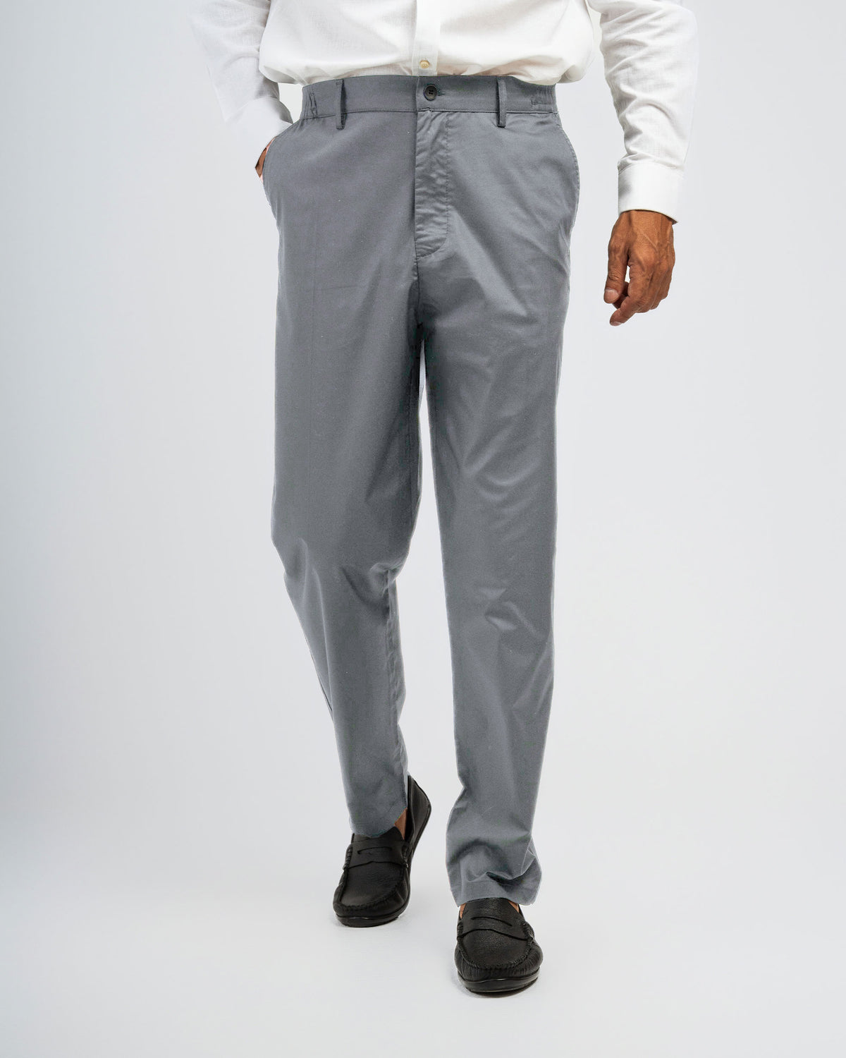 Tailored fit trousers