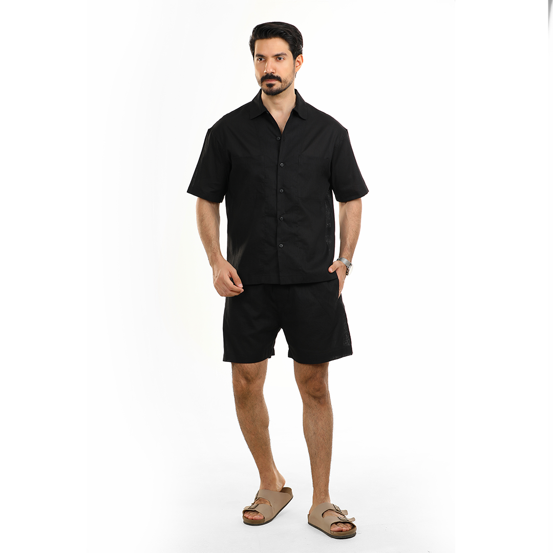 Casual Linen Blend Shirt