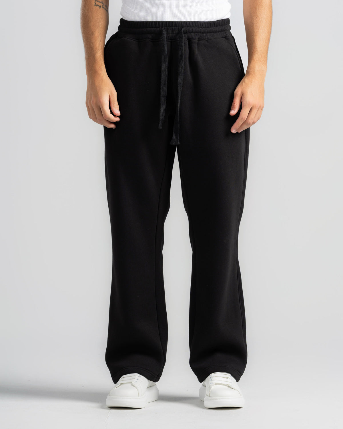 WIDE LEG JOGGER TROUSERS