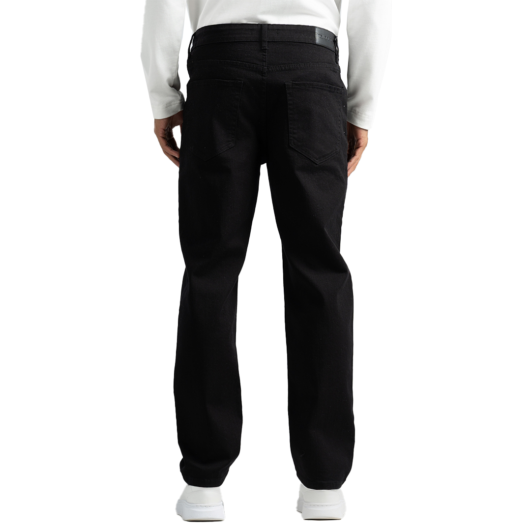 Straight Fit Gabardine Pants-5 Pocket