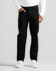 Straight Fit Gabardine Pants-5 Pocket