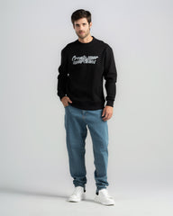 Printed Crewneck Sweatshirt