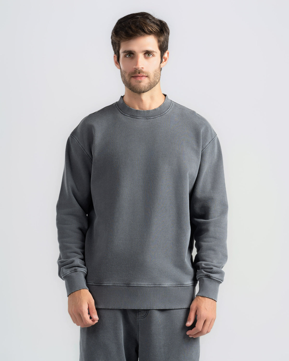 Washed Crewneck Sweatshirt