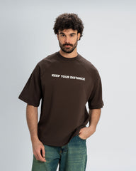 Printed Oversized Raglan T.shirt