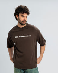 Printed Oversized Raglan T.shirt