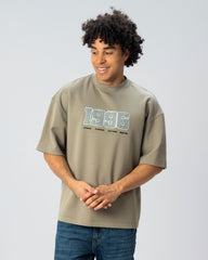 Printed Oversized Raglan T.shirt