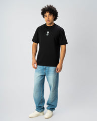 Printed Regular Fit T.shirt with Seam Detail