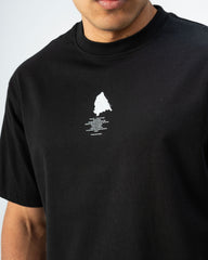 Printed Regular Fit T.shirt with Seam Detail