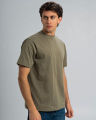 Regular Fit T.shirt with Front Seam Detail