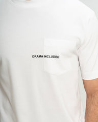 Pocket Tee with Minimal Statement Print