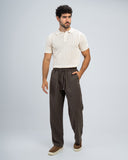 RIB KNIT POLO SHIRT
